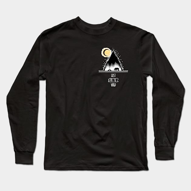 Lost In The WIld Long Sleeve T-Shirt by Bongonation